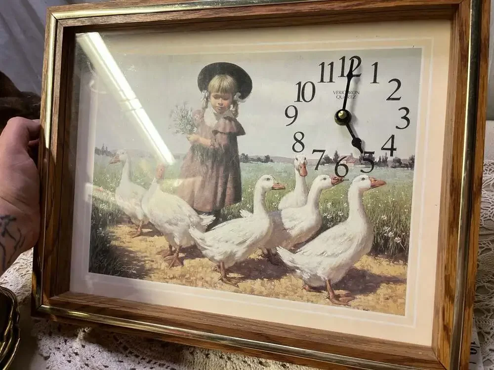 French Goose Clock - , - Picture 2 of 6